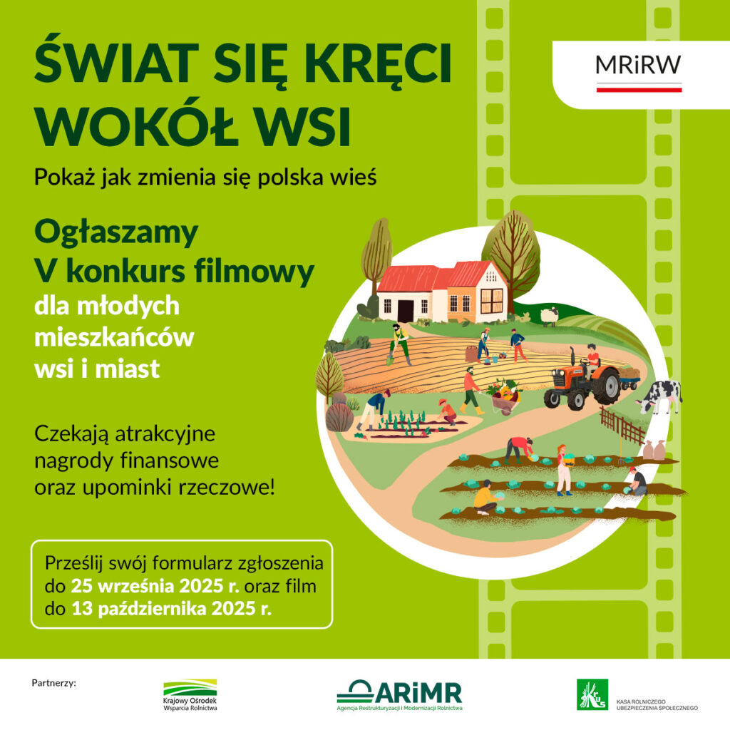 Świat się kręci wokół wsi - konkurs filmowy 2025